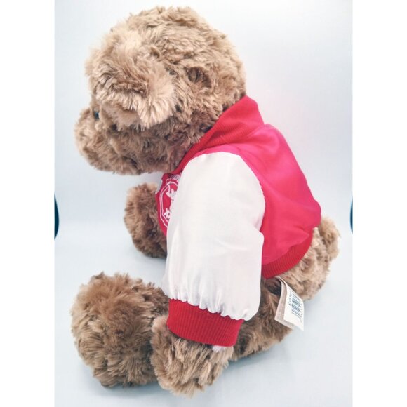 Love U XXL Dan Dee Bear Teddy Brown Plush Varsity Jacket Valentines Gift 15" - Picture 9 of 15